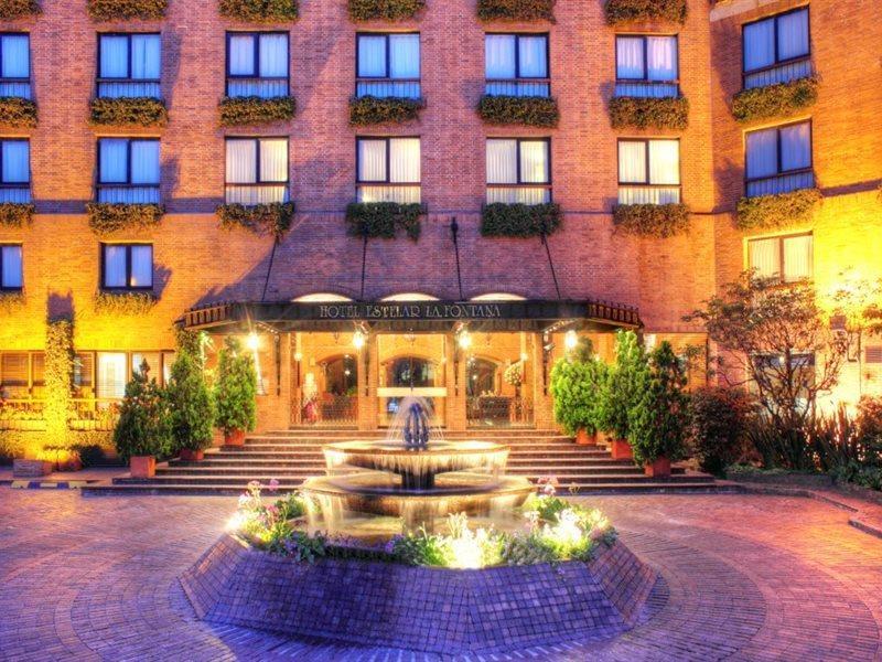 Hotel Estelar La Fontana Bogota Bagian luar foto